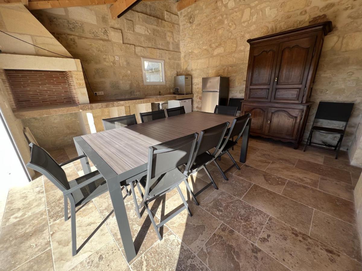 Gite Avec Piscine, Chateau De Lescours, St-Emilion Saint-Sulpice-de-Faleyrens Kültér fotó